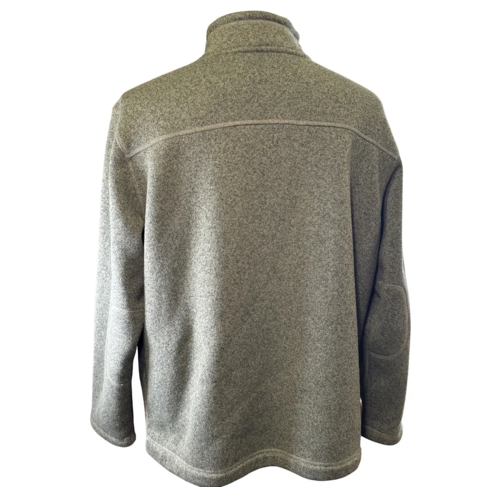 The North Face Mens Gordon Lyons 1/4 Zip Fleece Pullover Olive Green XL NF00CUA8